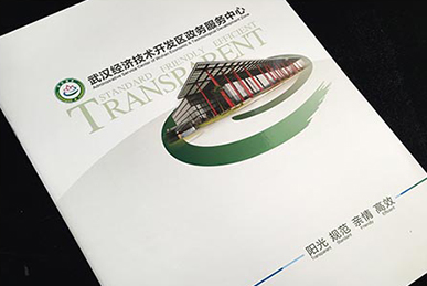 武汉经济技术开发区政务服务中心宣传画册--精一文化